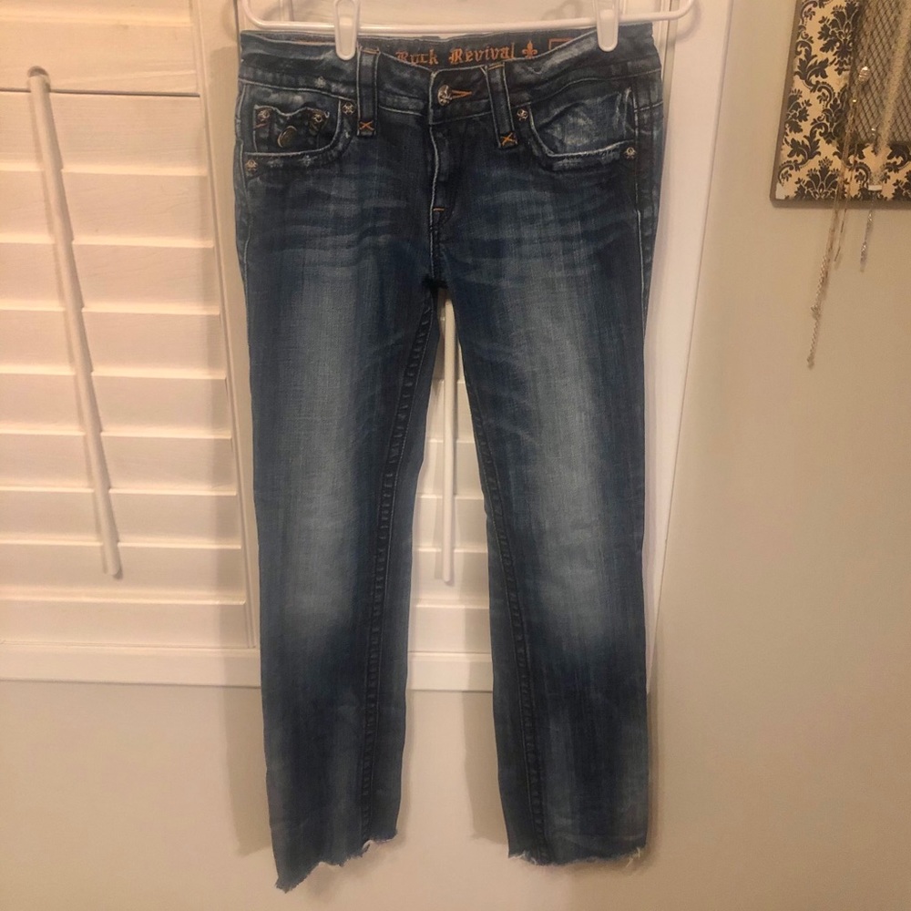 Rock Revival Boot Cut Jeans Size 31